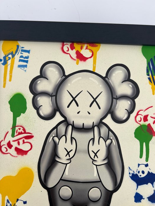 Koen Betjes - Rebellious Kaws x PopArt