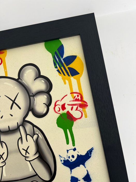 Koen Betjes - Rebellious Kaws x PopArt