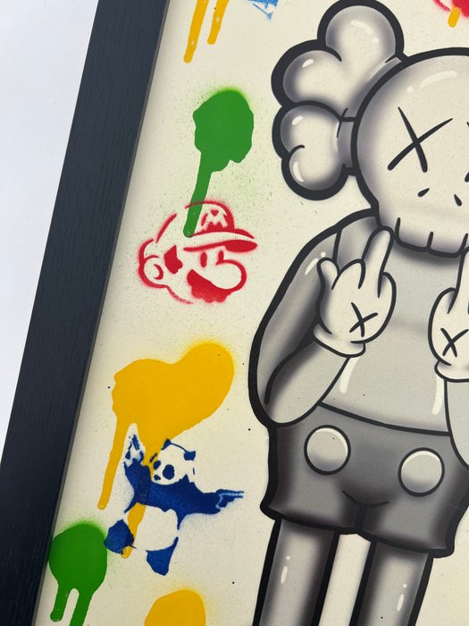 Koen Betjes - Rebellious Kaws x PopArt