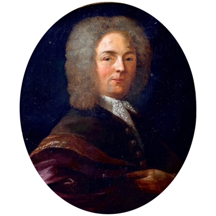 Fransk skole (XVIII) - Retrato del marqués de Heilly