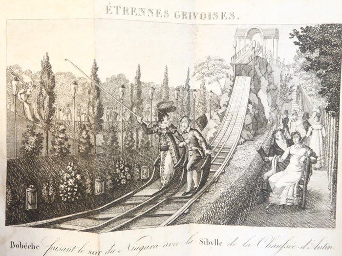 Anonyme - Etrennes grivoises ou la bonne gaité française revenue. [Couvertures Dominotés] - 1818