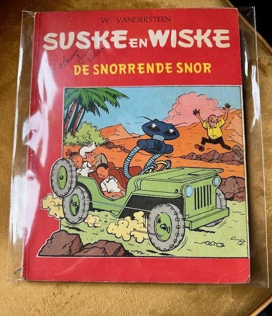 Suske en Wiske TG-64 - De Snorrende Snor - 1 Album - Første udgave - 1966