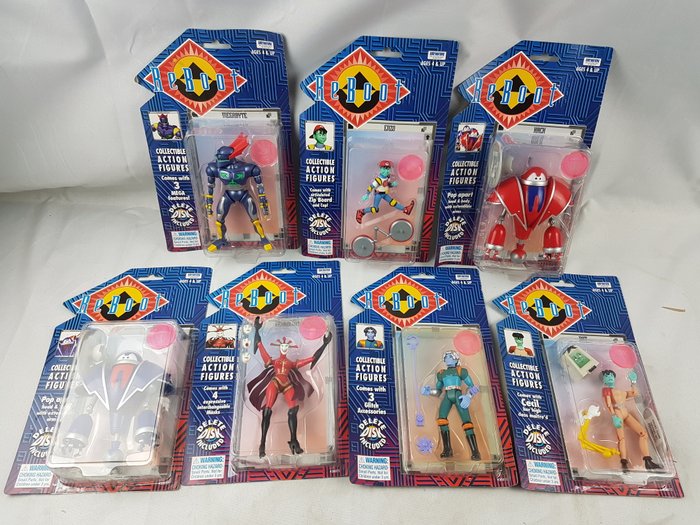 Reboot - Full set of 7 figures - Irwin