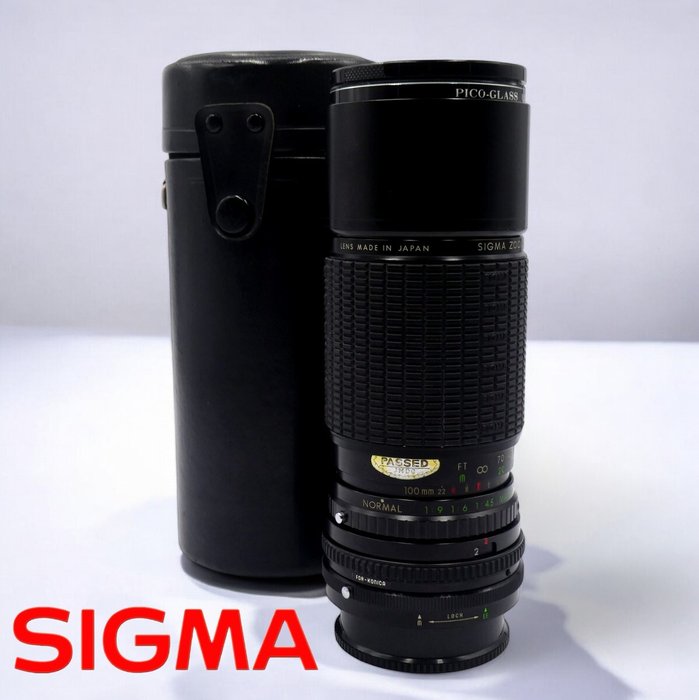 Sigma 45/100-200mm MC + Filtro UV for Konica **look** | Zoomobjektiv