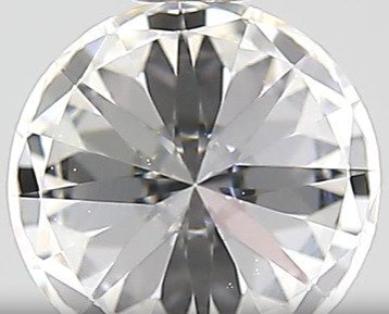 1 pcs Diamant  (Natur)  - 103 ct - Rund - F - VS1 - Gemological Institute of America (GIA)