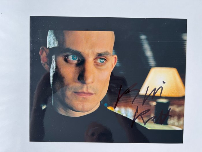 James Bond 007: Casino Royale, Casino Royale Film Cell Display + Clemens Schick as "Kratt" signed photo with B'BC holographic COA