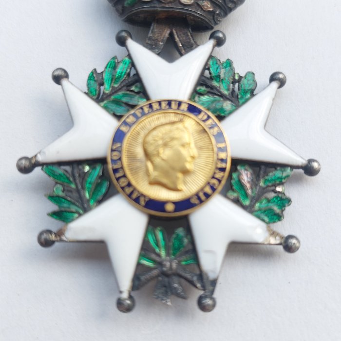 Frankrig - Militærmedalje - Chevalier Legion d'Honneur Second Empire