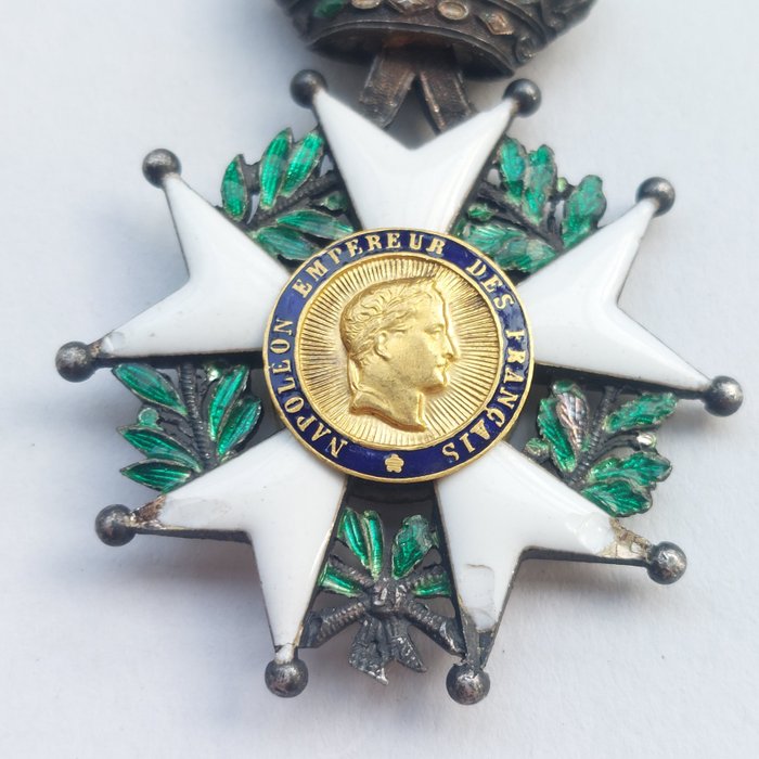 Frankrig - Militærmedalje - Chevalier Legion d'Honneur Second Empire