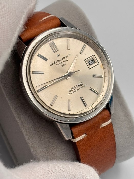 Seiko - Sportsmatic Calendar 820 - Ingen mindstepris - Mænd - 1960-1969