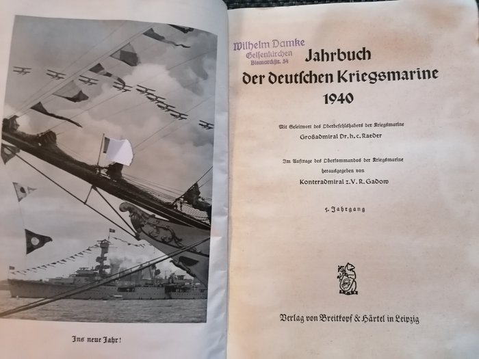 Drittes Reich - Wehrmacht, Weltkrieg, 7 Bücher. - 1931-1950