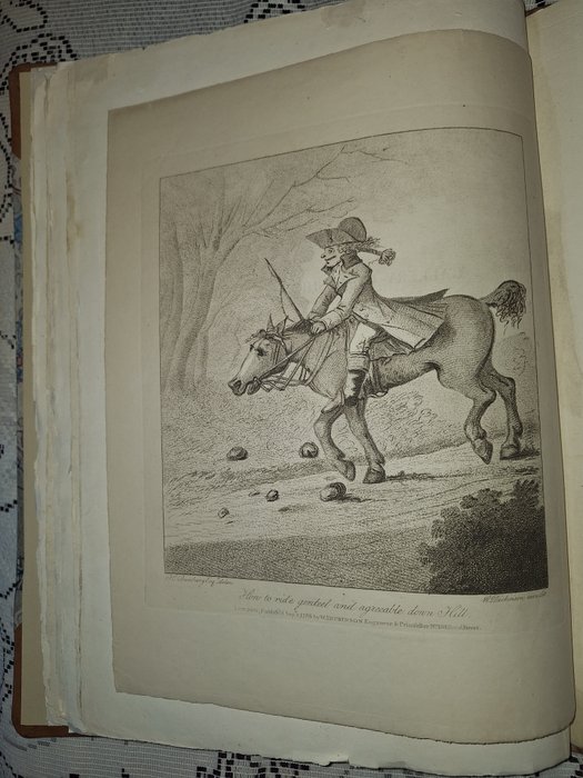 Geoffrey Gambado - An academy for grown horsemen; contating the completest instructions - 1796