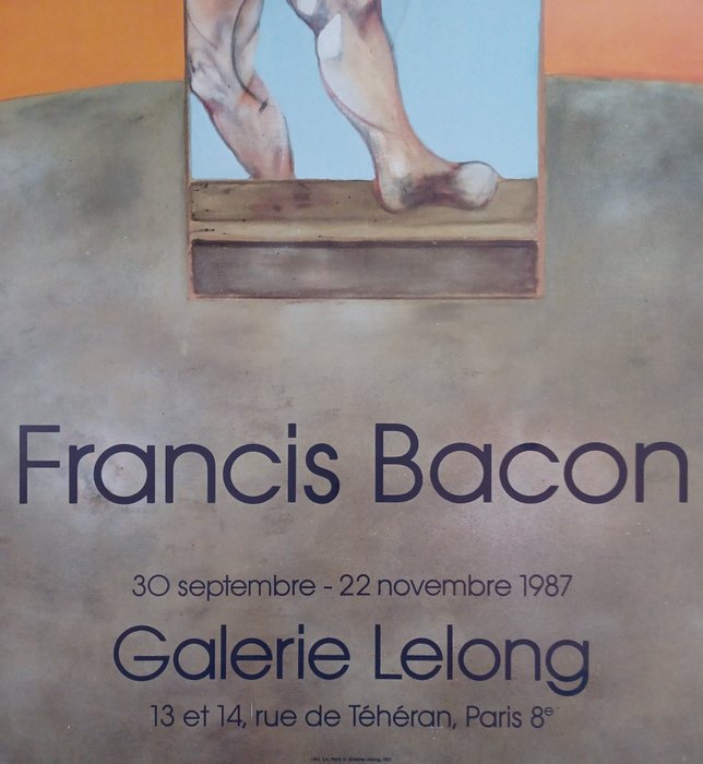 Francis Bacon (after) - Francis Bacon - Suite di (x2) Galerie Lelong e Galerie Maeght - 1987 - 1980‹erne