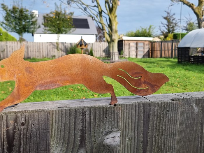 Figur - Iron Squirrel 46cm - Metal