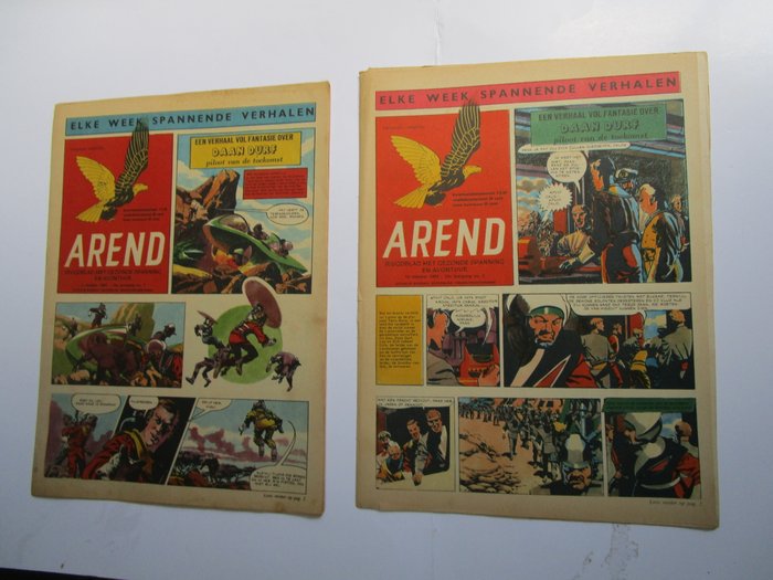 Arend Weekblad - Jaargangen 8 t/m 11 - 207 Album - Første udgave - 1962/1966