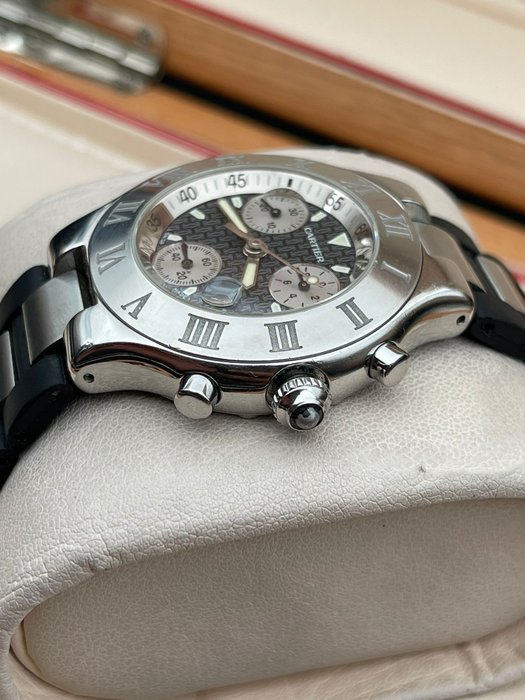 Cartier - 21 Chronoscaph Chronograph Quartz - 2424 - Mænd - 2011-nu