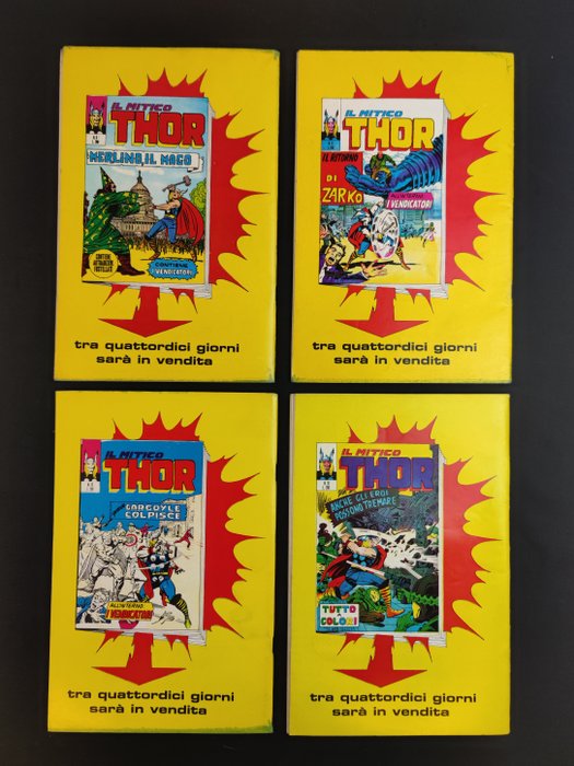 Il Mitico Thor - I Vendicatori e Altri - 13 Comic - Første udgave - 1971/1976