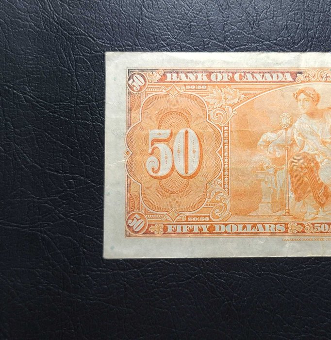 Canada. - 50 Dollars 1937 - Pick 63b /  BC-26b  (Ingen mindstepris)