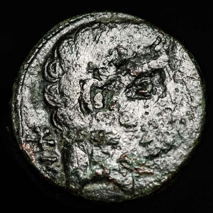 Hispania, Bolscan. Fourrée Denarius 120-80 B.C. - Spear horseman to right. Celtiberian legend BOLSKAN below  (Ingen mindstepris)