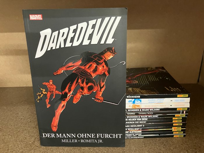 Marvel Comics Marvel Comics - Lotto di 14 Fumetti Supereroi Marvel Comics Panini in lingua Tedesca Daredevil Iron Man - 14 Comic - Første udgave