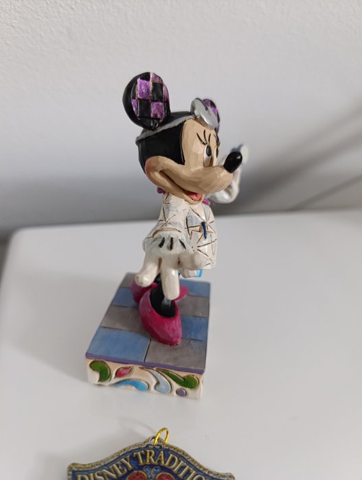 Enesco/Disney - Jim Shore - Figur - Minnie Mouse - 4031473 To Your Health in OVP Disney Traditions - Harpiks