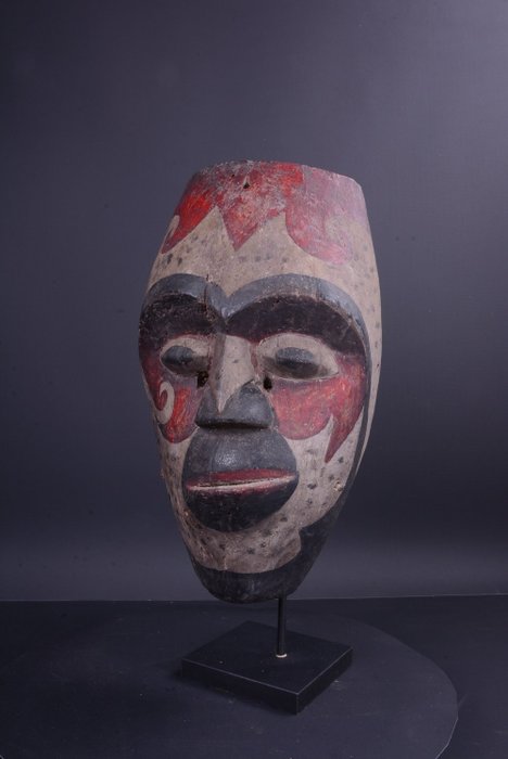 Topeng Jahat (Frightful Mask) - Kalimantan - Bahau Dayak - Indonesien