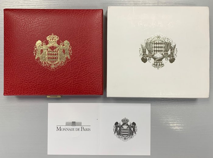 Monaco. Proof Set 2004 (incl. 5 euro argent)