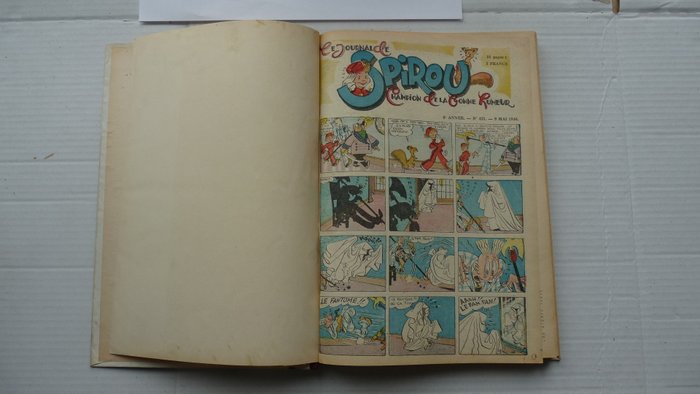 Spirou (magazine) - Recueil N°19 - 1 Album - Første udgave - 1946/1946