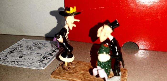 Pixi Paris - Modelbil - Pixi Lucky Luke Le Croquemort et la mégère limited 160/500 avec certificat