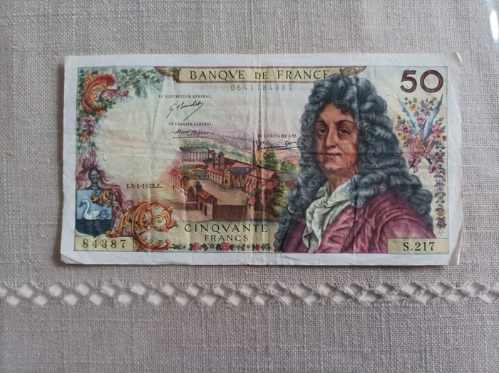 Frankrig. - 27 banknotes - various dates  (Ingen mindstepris)