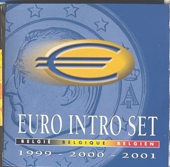 Belgien. Trippleset 1999/2001  (Ingen mindstepris)