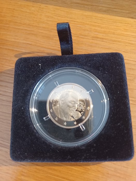 Frankrig. 2 Euro 2016 "François Mitterrand" Proof  (Ingen mindstepris)