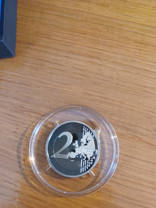 Frankrig. 2 Euro 2016 "François Mitterrand" Proof  (Ingen mindstepris)