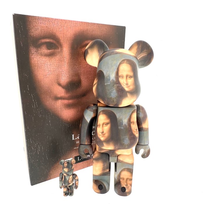 Bearbrick Medicom - BearBrick - Leonardo Da Vinci - Mona Lisa - Louvre - 400/100%