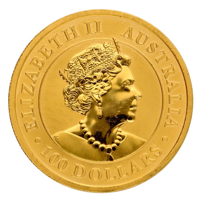 Australien. 100 Dollars 2022 "Australian Emu", 1 Oz (.999)