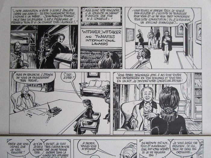 Franz - 1 Original page - Hannah T2 - Le Secret des Mackenna - 1992