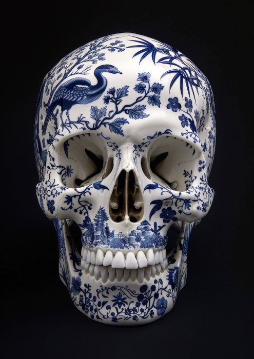 Liam Sterling - Porcelain Skull