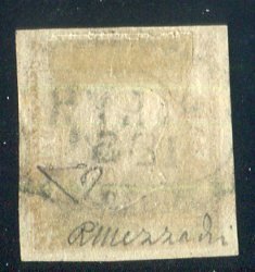 Antikke Italienske Stater - Napoli 1861 - Napolitanske provinser 20 grana "Orange". - Sassone 23b