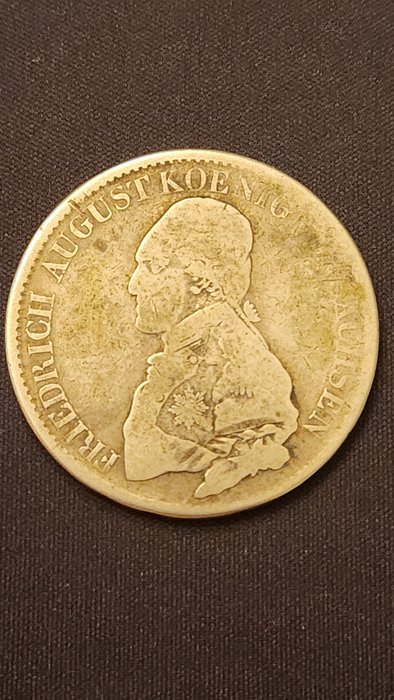 Polen saksere Frederik August I von Sachsen (1763-1827) Thaler Konventionstaler IGS 1820 IGS Drezno  (Ingen mindstepris)