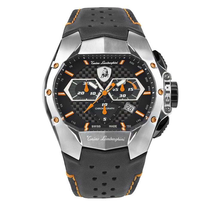 Tonino Lamborghini - T9GB-SS - Mænd - Orange GT1 Collection Chronograph