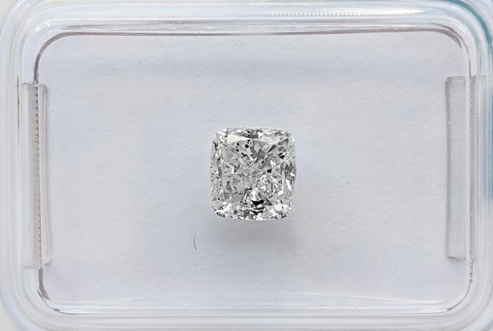 Ingen mindstepris - 1 pcs Diamant  (Natur)  - 080 ct - Pude - E - I1 - International Gemological Institute (IGI)