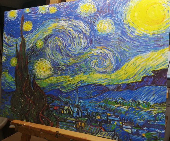 Van Gogh (after) - La Noche Estrellada - Big Size Mural XL