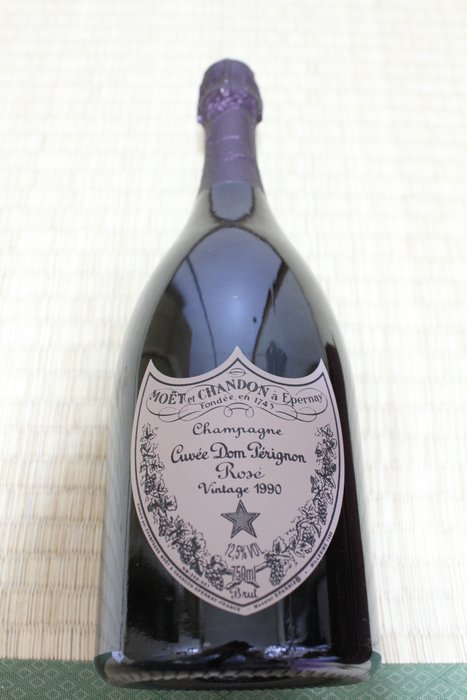 1990 Dom Pérignon, Vintage Rosé - Champagne Brut - 1 Flaske (0,75L)