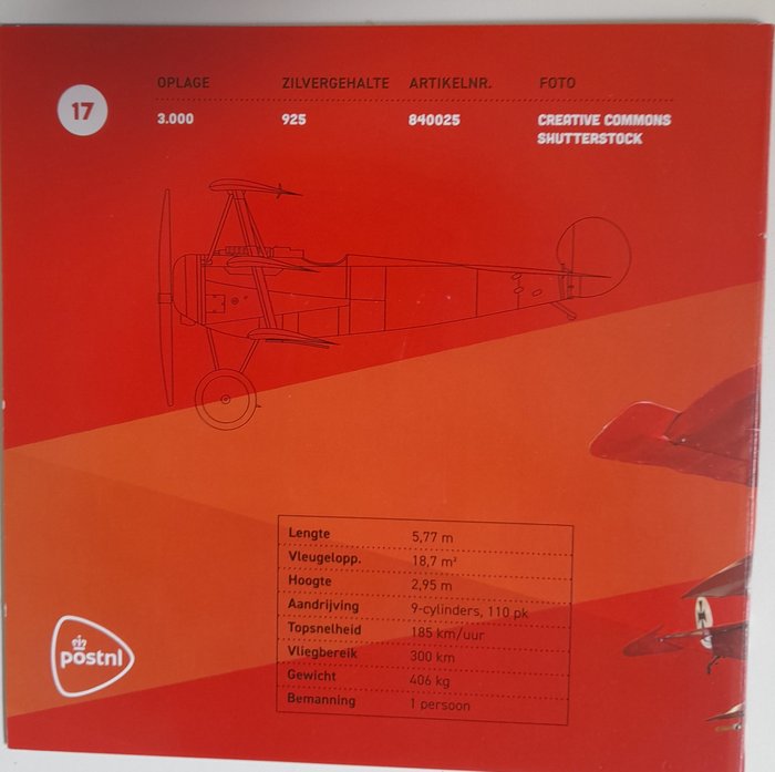 Holland 2022/2024 - 6x sølvstempler (limited editions)