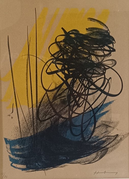 Hans Hartung (1904-1989) - Hommage à San Lazzaro