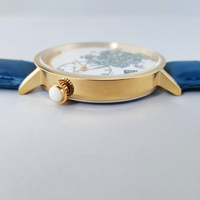 van Gogh - Swiss Made - Official - Irises - 1890 Edition - 18K Gold - Ingen mindstepris - Mænd - Ny