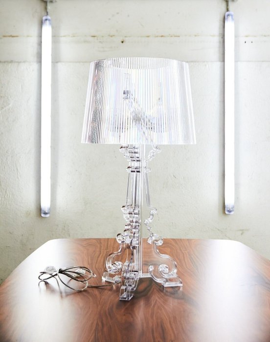 Kartell - Ferruccio Laviani - Bordlampe - Bourgie - Krystal - Polycarbonat