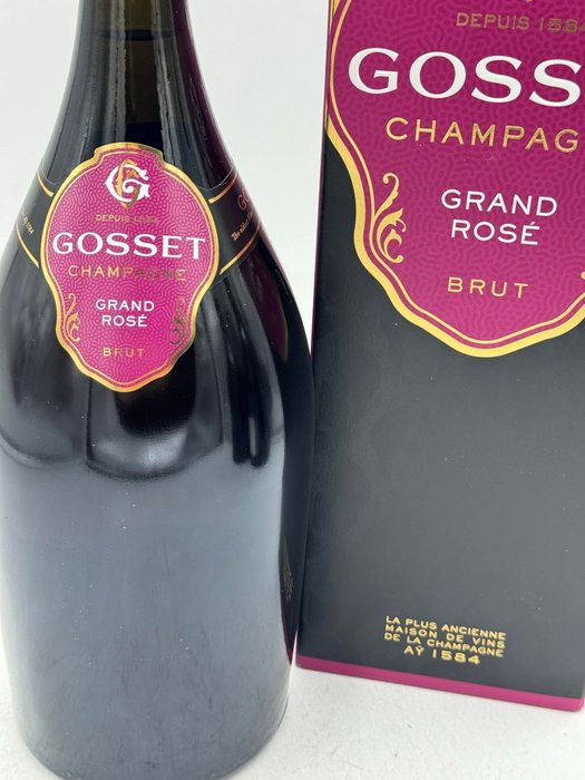 Gosset Champagne Grand Rosé - Champagne Brut - 1 Magnum (15 L)