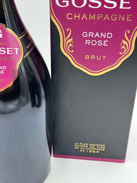 Gosset Champagne Grand Rosé - Champagne Brut - 1 Magnum (15 L)