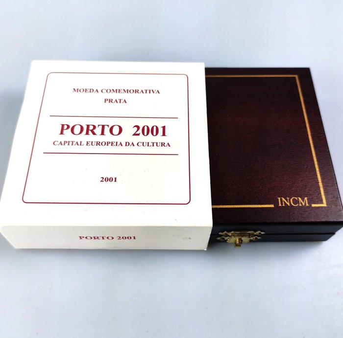 Portugal 500 Escudos 2001  Porto European Culture Capital (14g)  (Ingen mindstepris)