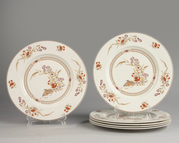 Royal Doulton - Tallerken (6) - Russet Glen - Porcelæn - Middagstallerkener